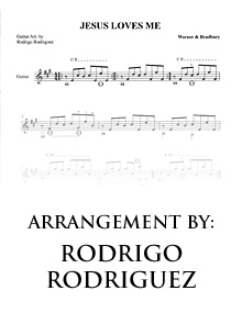 Jesus Loves Me - Arrangement by: Rodrigo Rodriguez