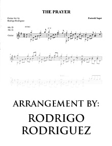 The Prayer - Arrangement by: Rodrigo Rodriguez